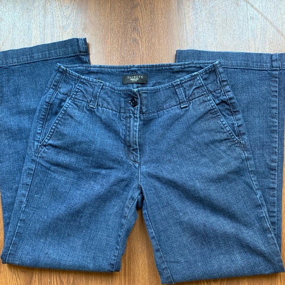 Talbots Denim - Talbots flared jeans 6P